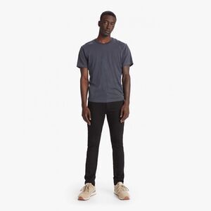 MOTHER Mens Denim The Joint - Straight Up Black